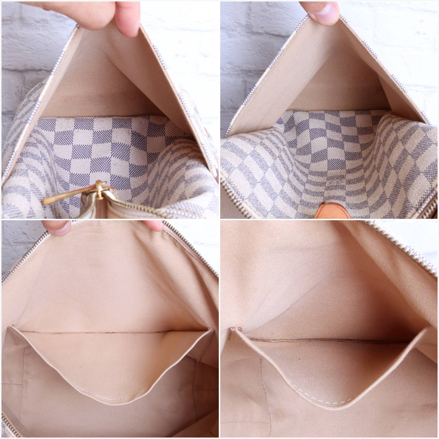 Louis Vuitton Totally MM Damier Azur Tote