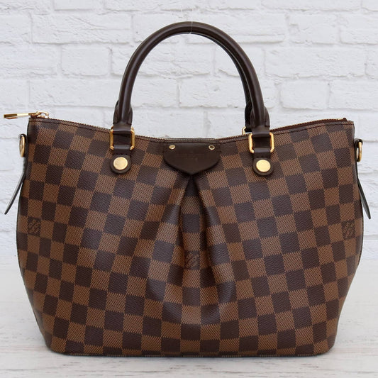 Louis Vuitton Siena PM Damier Ebene Satchel