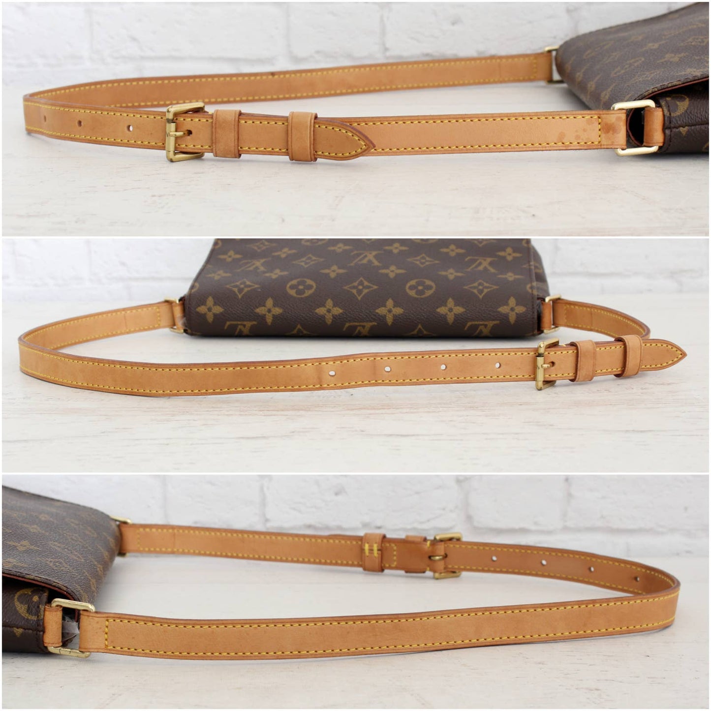 Louis Vuitton Musette Tango Short Monogram Shoulder Bag