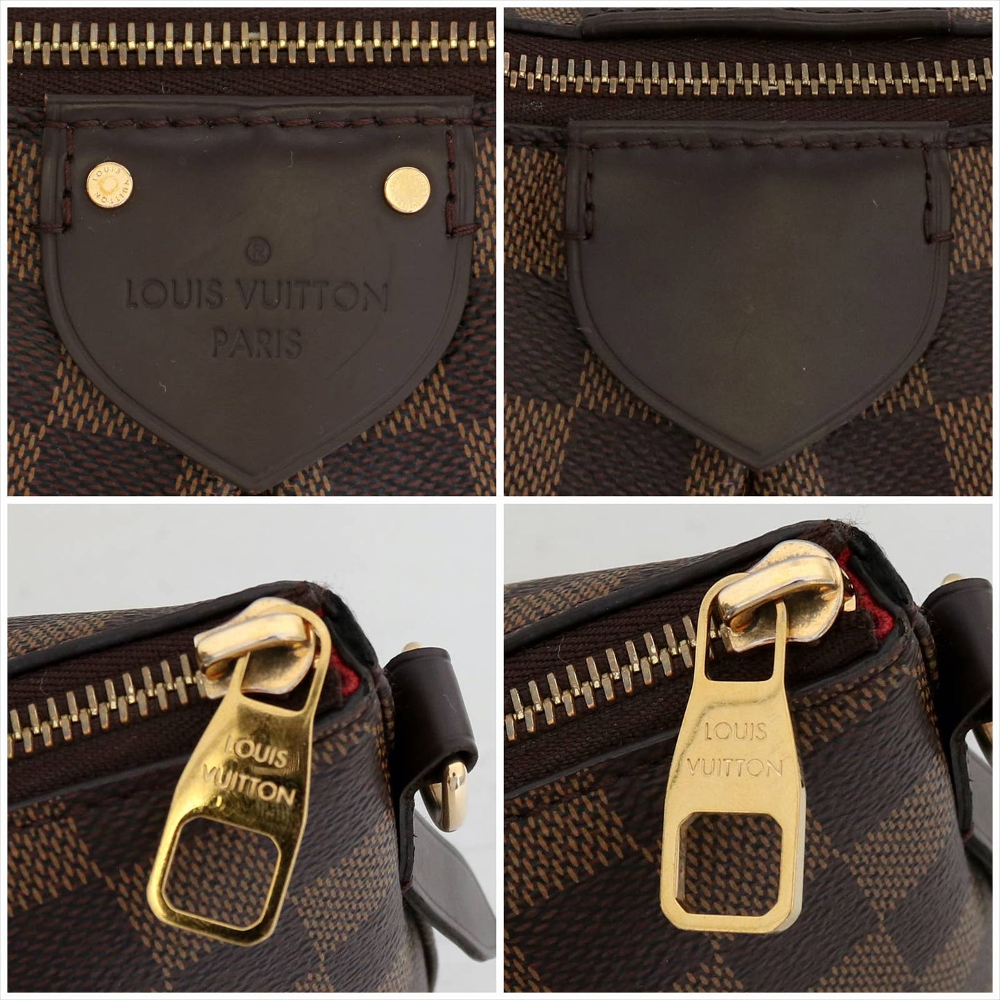 Louis Vuitton Siena MM Damier Ebene Satchel Crossbody