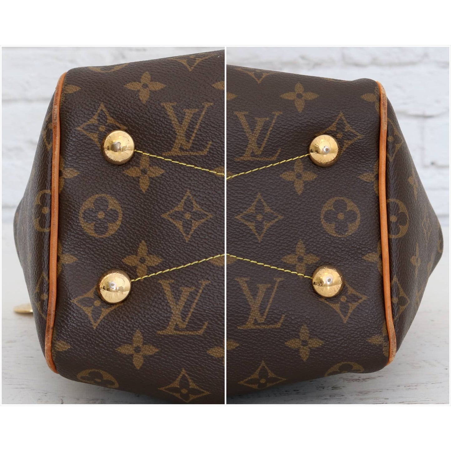 Louis Vuitton Tivoli PM Monogram Handbag Satchel