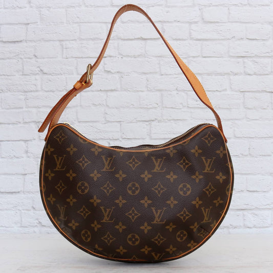 Louis Vuitton Croissant MM Monogram Hobo Shoulder Bag