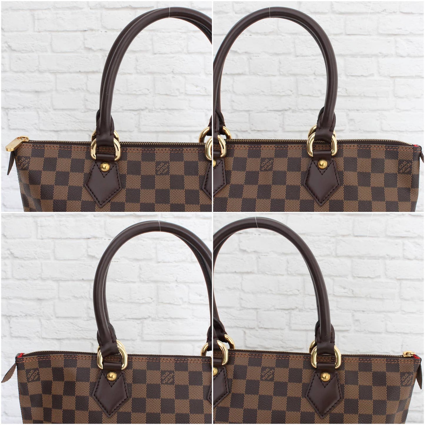 Louis Vuitton Saleya PM Tote Damier Ebene Small Bag