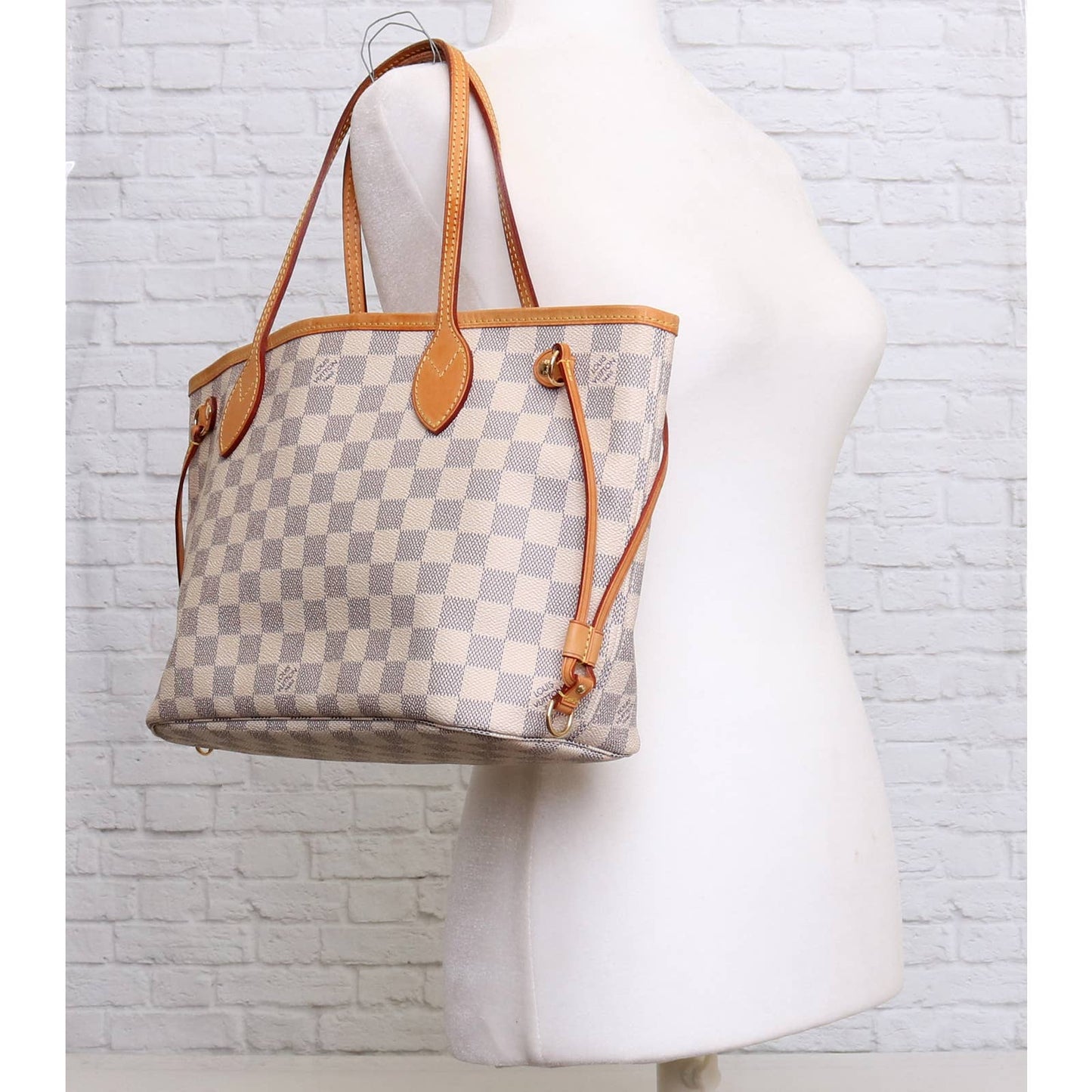 Louis Vuitton Neverfull PM Damier Azur Small Tote