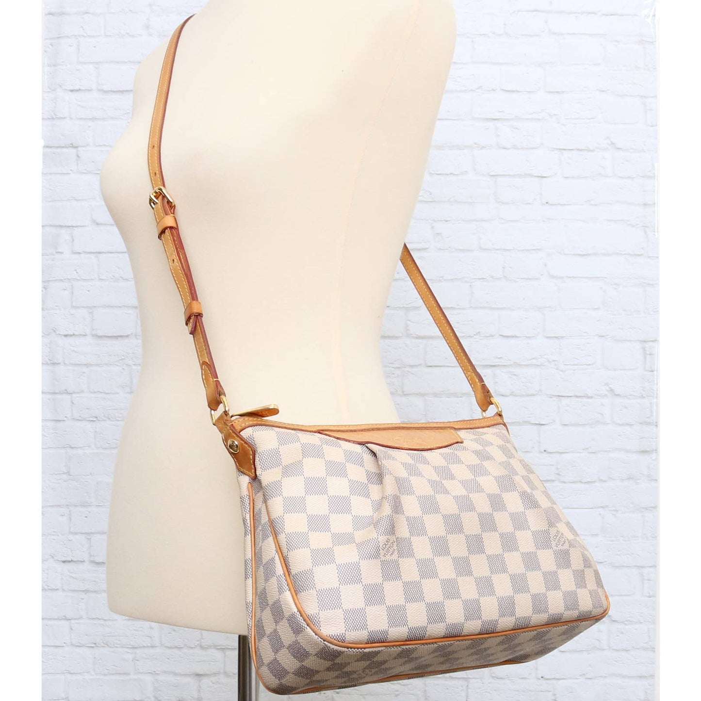 Louis Vuitton Siracusa PM Damier Azur Crossbody