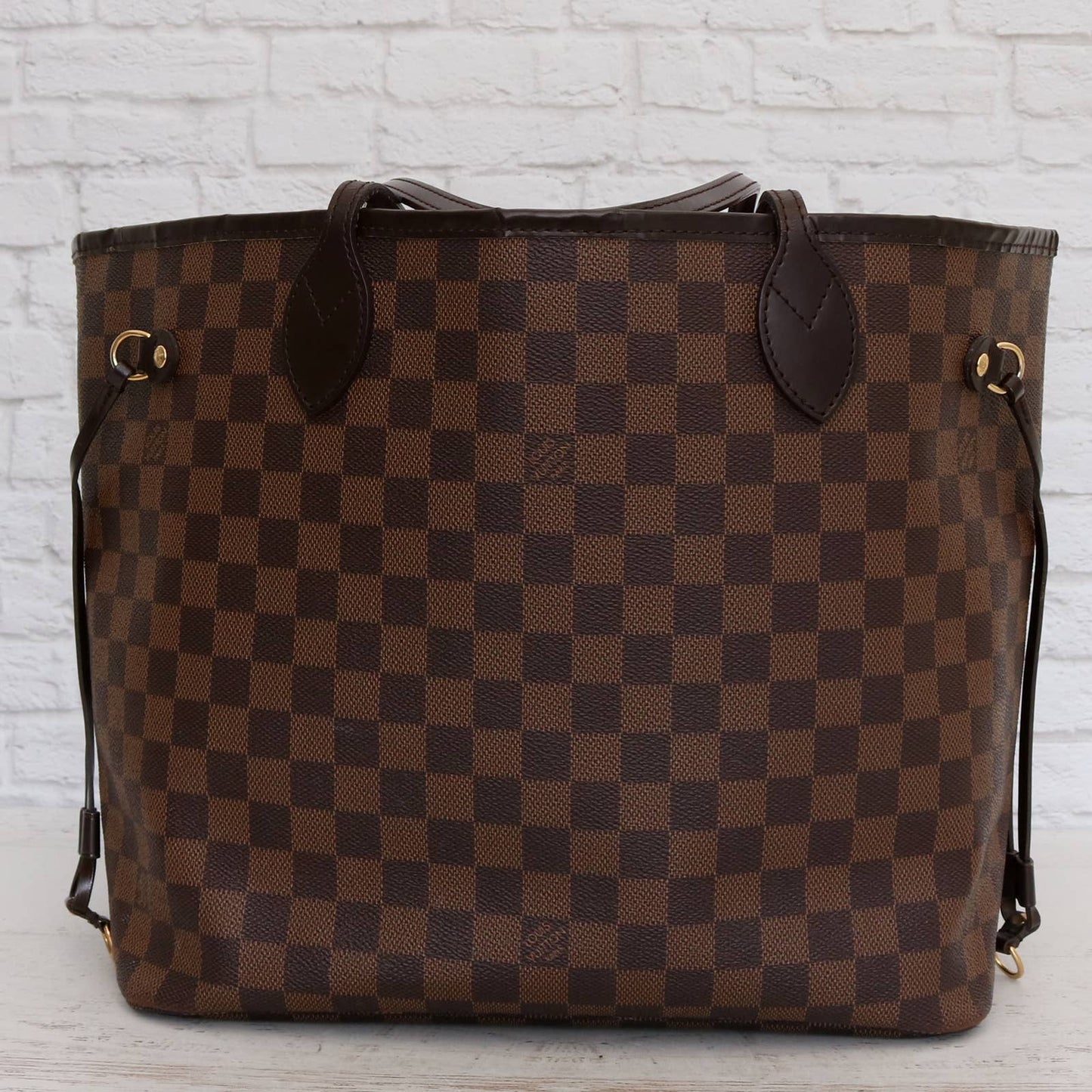 Louis Vuitton Neverfull MM Damier Ebene Tote