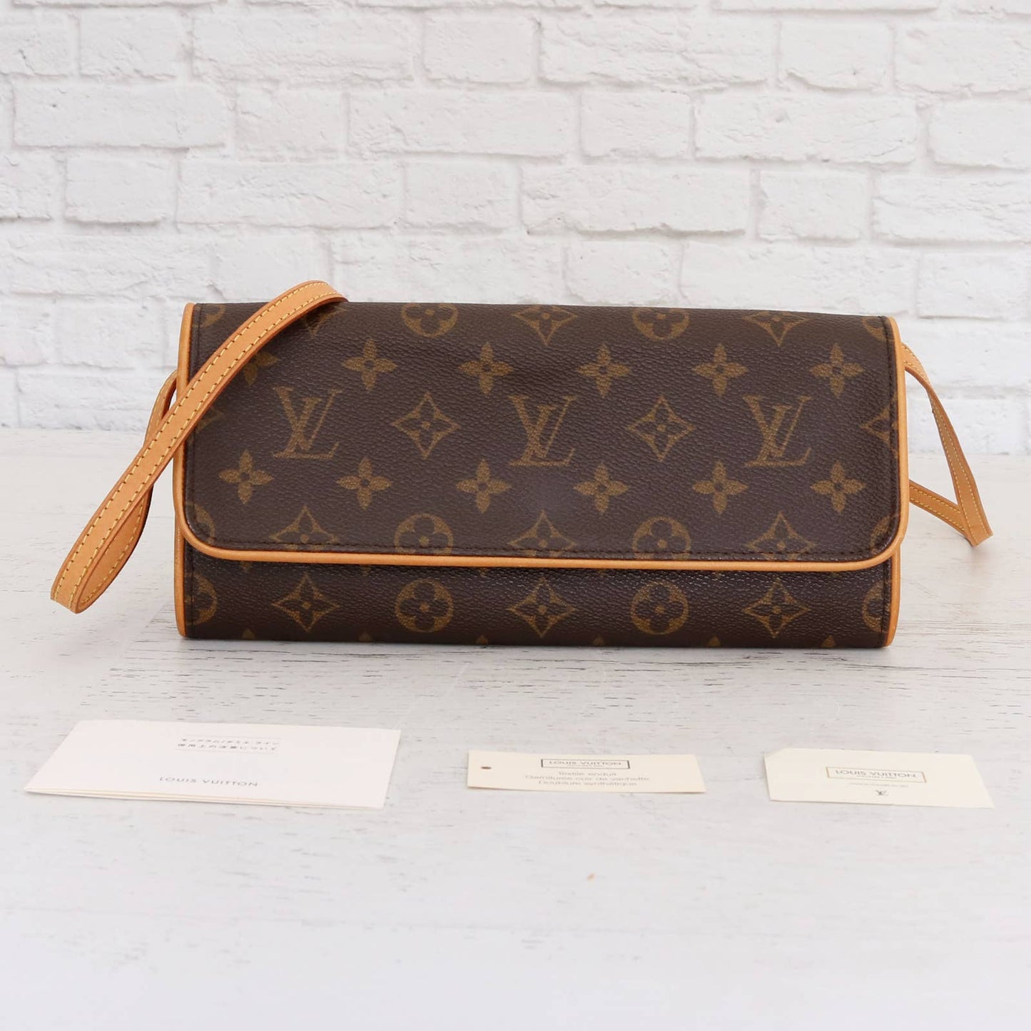 Louis Vuitton Pochette Twin GM Monogram Crossbody