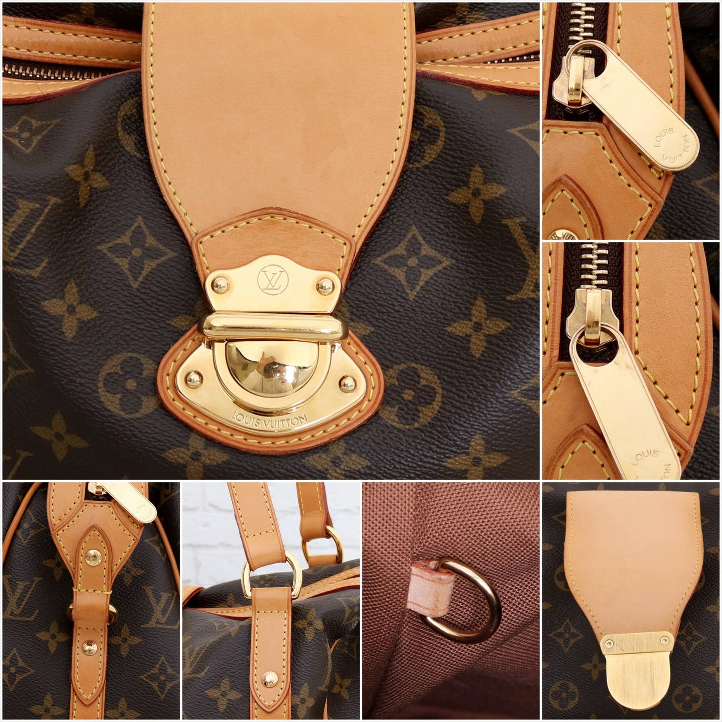 Louis Vuitton Stresa PM Monogram Shoulder Bag with Box