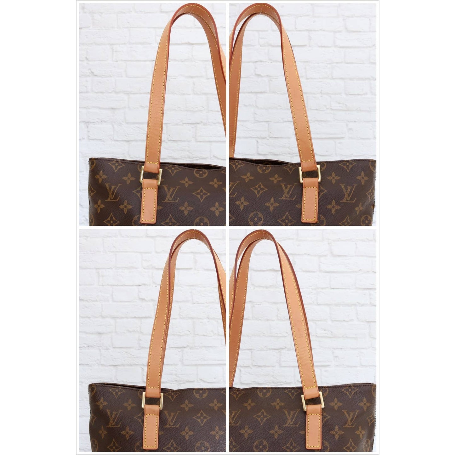 Louis Vuitton Cabas Piano Monogram Tote Shoulder Bag