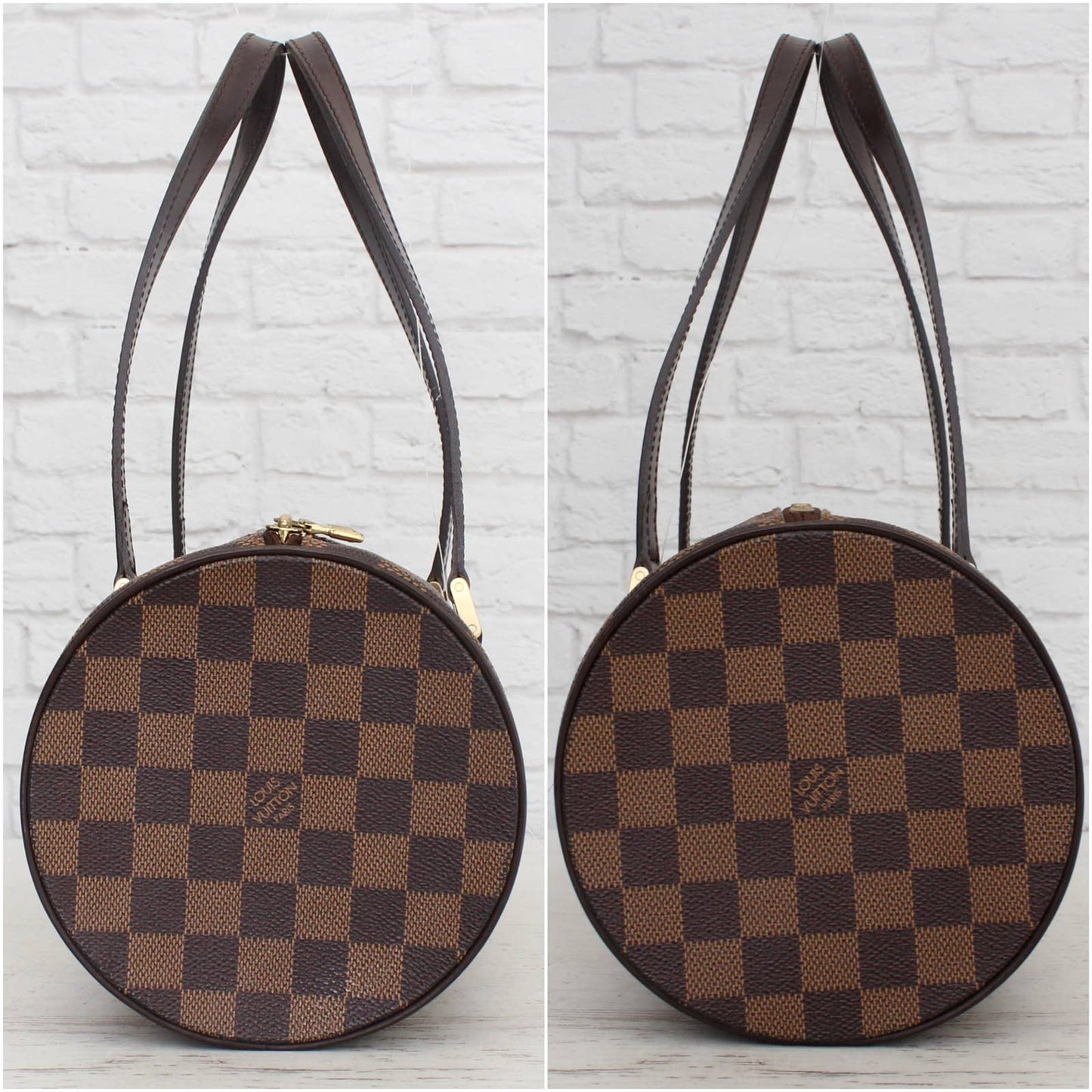 Louis Vuitton Papillon 30 Damier Ebene Shoulder Bag