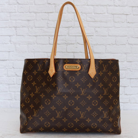 Louis Vuitton Wilshire MM Monogram Tote