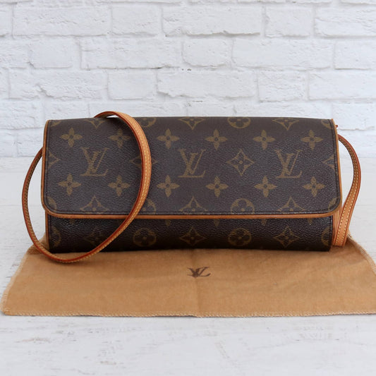 Louis Vuitton Pochette Twin GM Monogram Crossbody