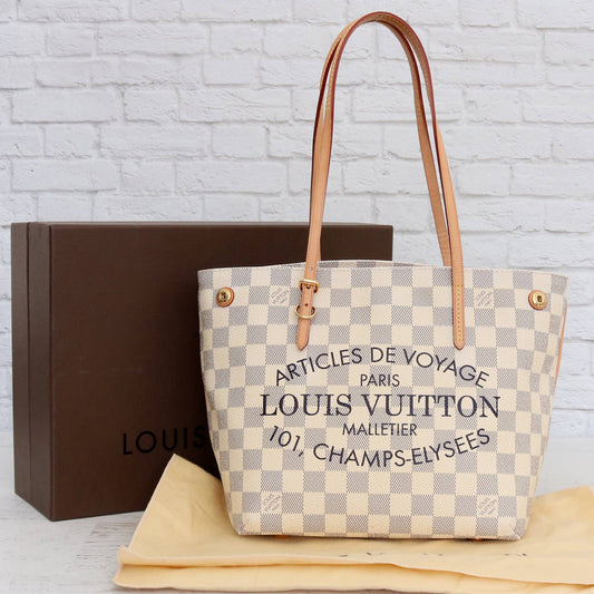 Louis Vuitton Cabas PM Adventure Voyage Damier Azur Tote