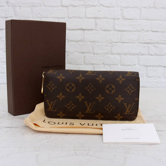 Louis Vuitton Zippy Wallet Monogram with Box