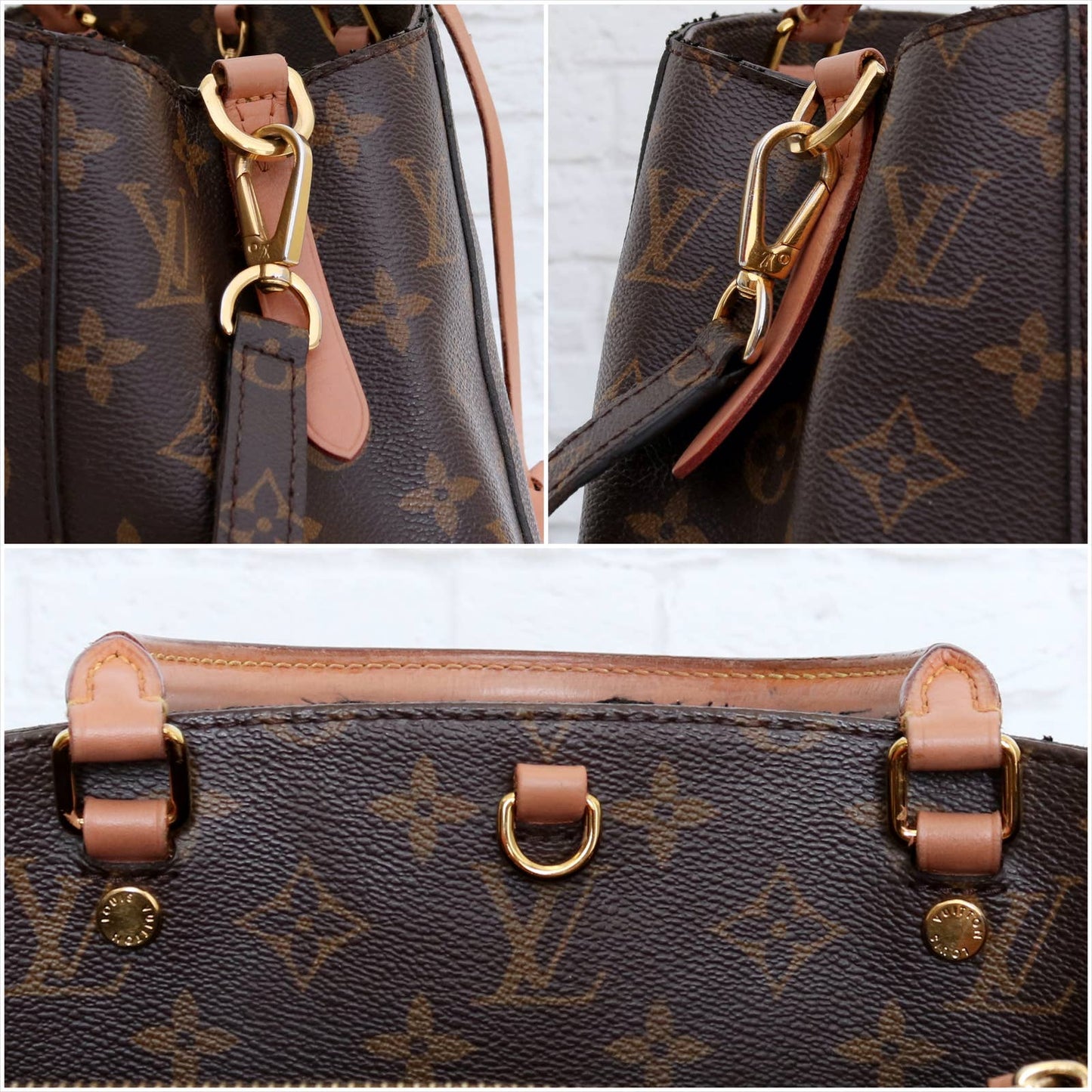 Louis Vuitton Montaigne MM Monogram Satchel & Shoulder Bag