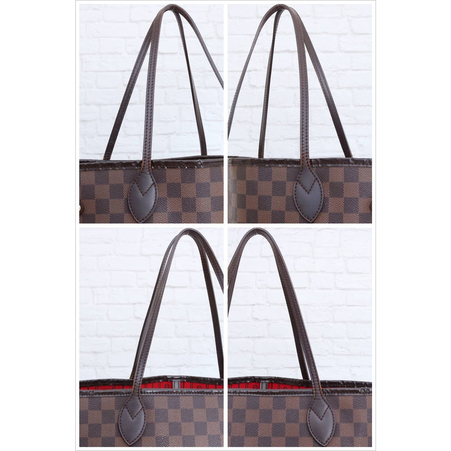 Louis Vuitton Neverfull MM Damier Ebene Tote