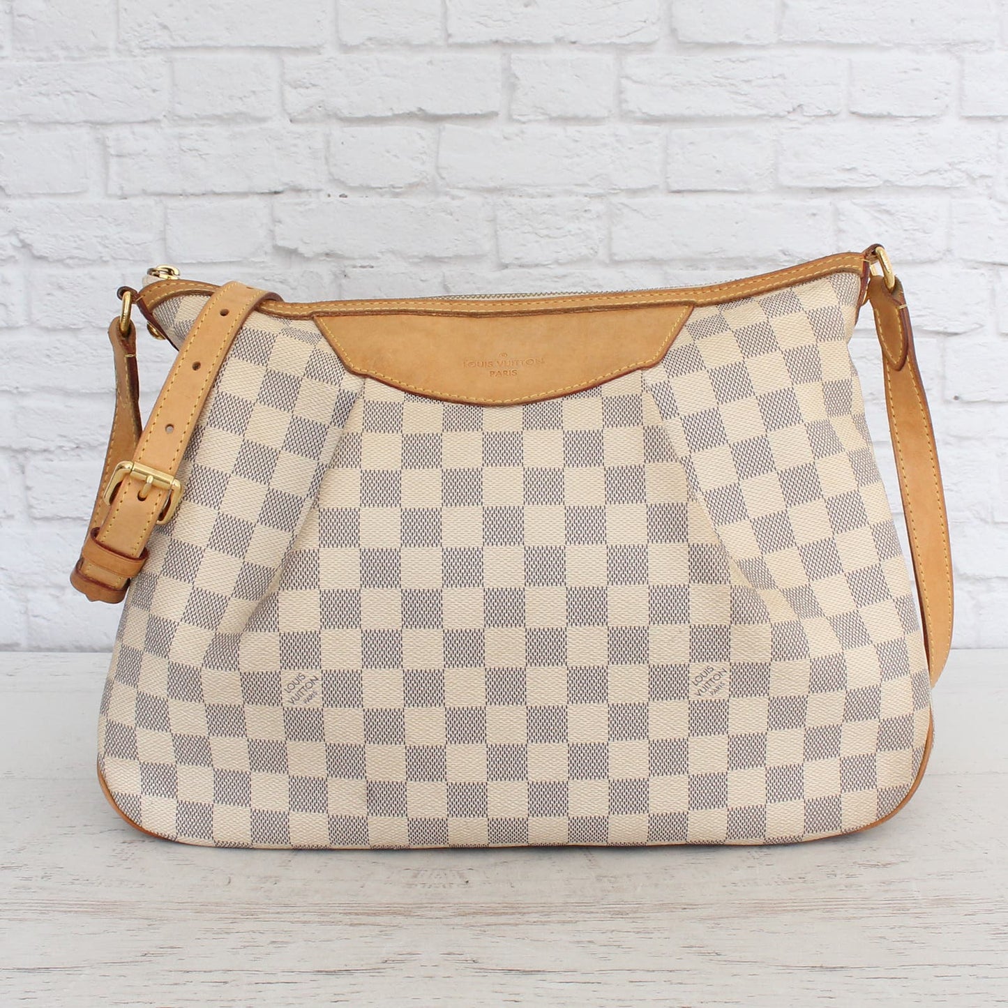 Louis Vuitton Siracusa MM Damier Azur Crossbody