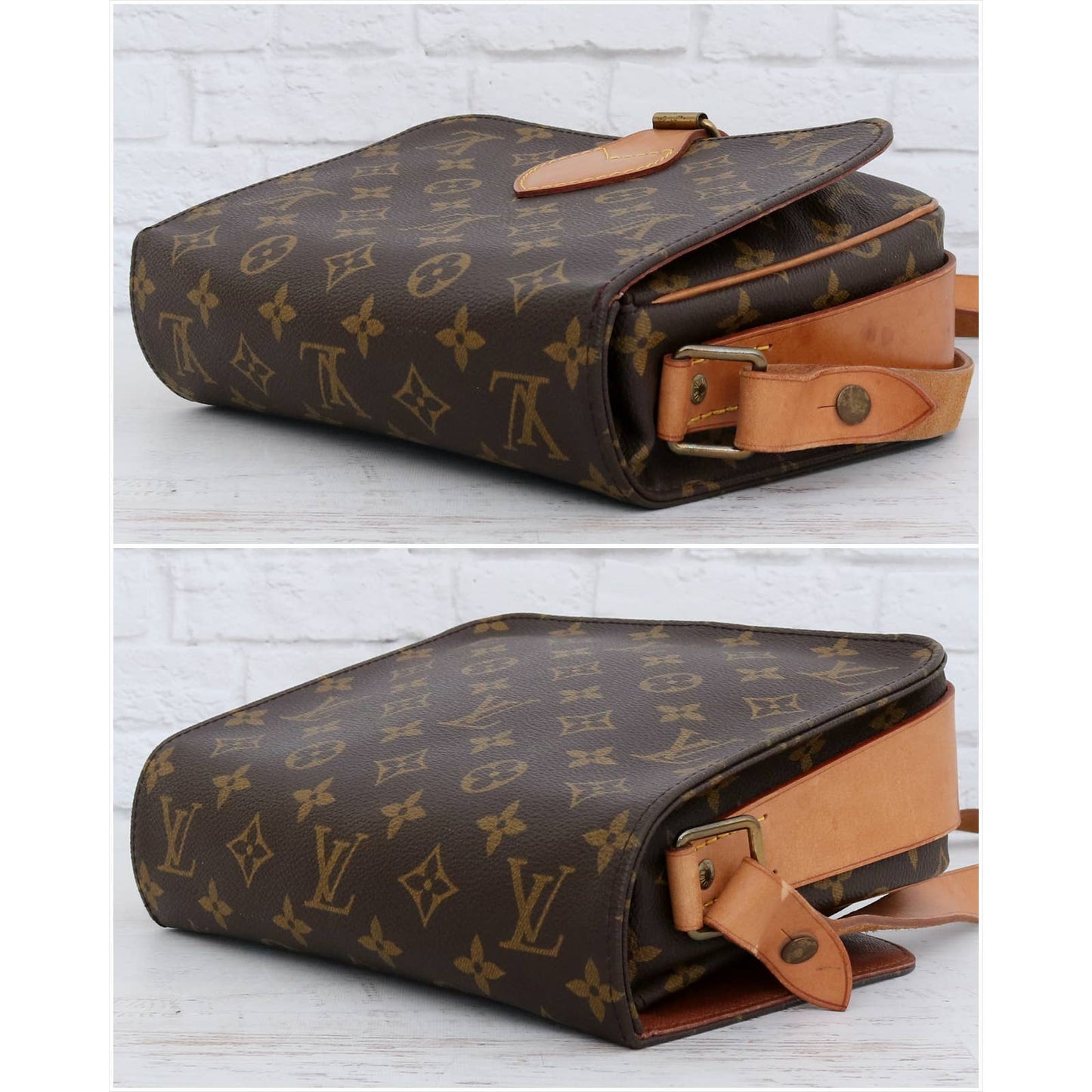 Louis Vuitton Cartouchiere MM Monogram Crossbody & Shoulder Bag