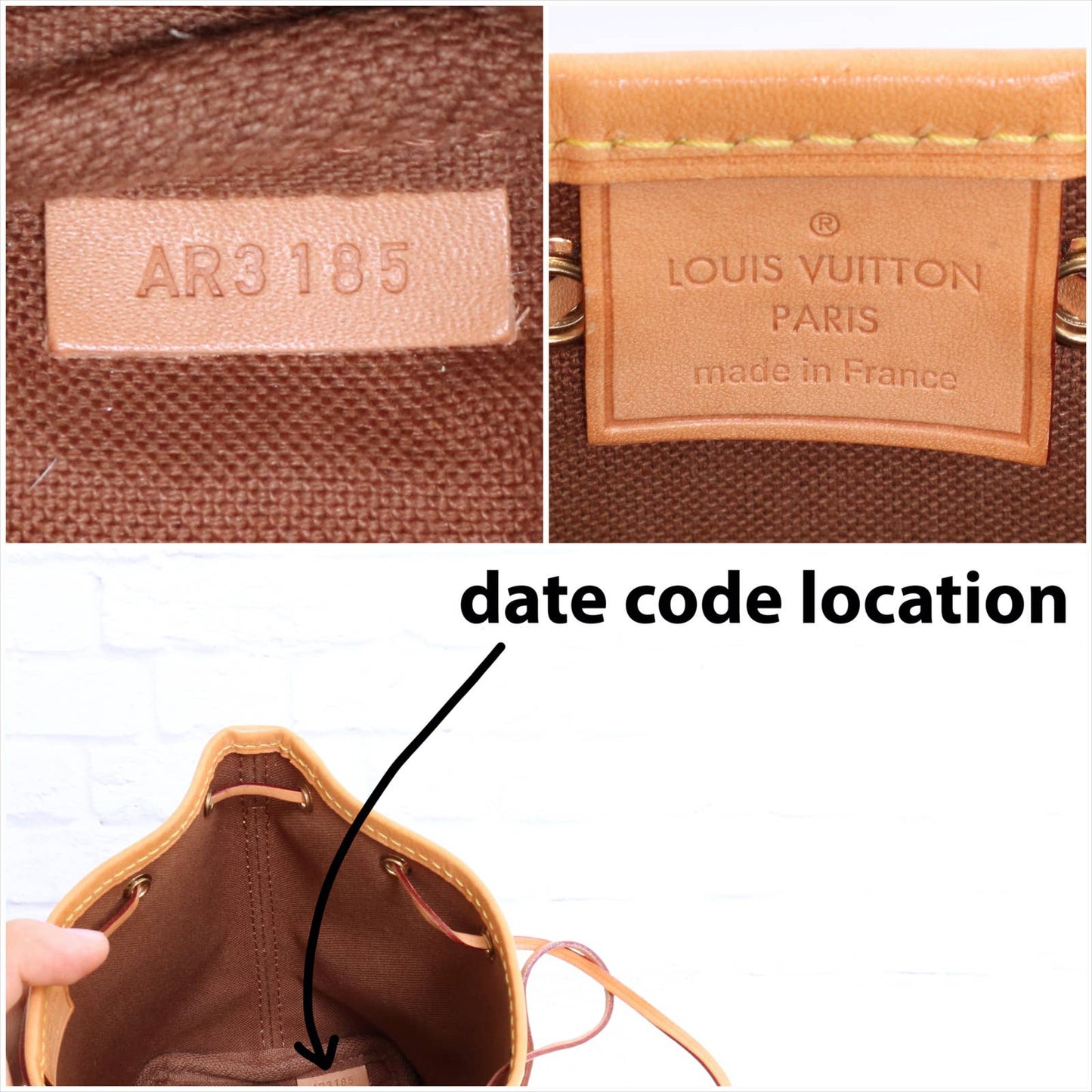 Louis Vuitton Nano Noé Monogram Small Bucket Crossbody