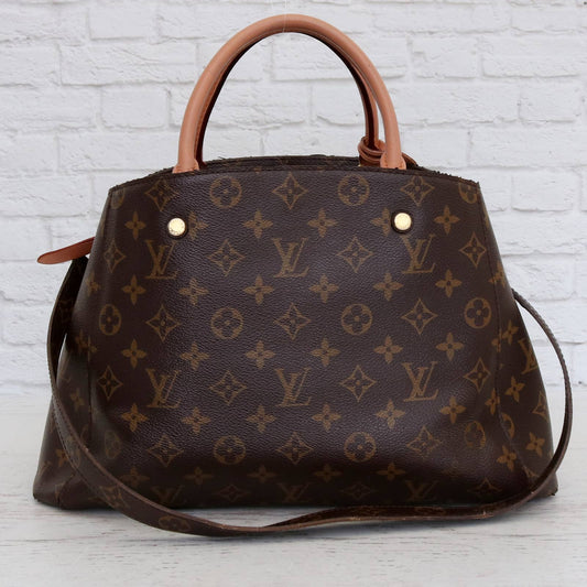 Louis Vuitton Montaigne MM Monogram Satchel & Shoulder Bag