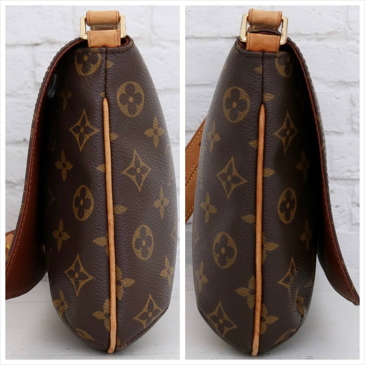 Louis Vuitton Musette Tango Short Monogram Shoulder Bag