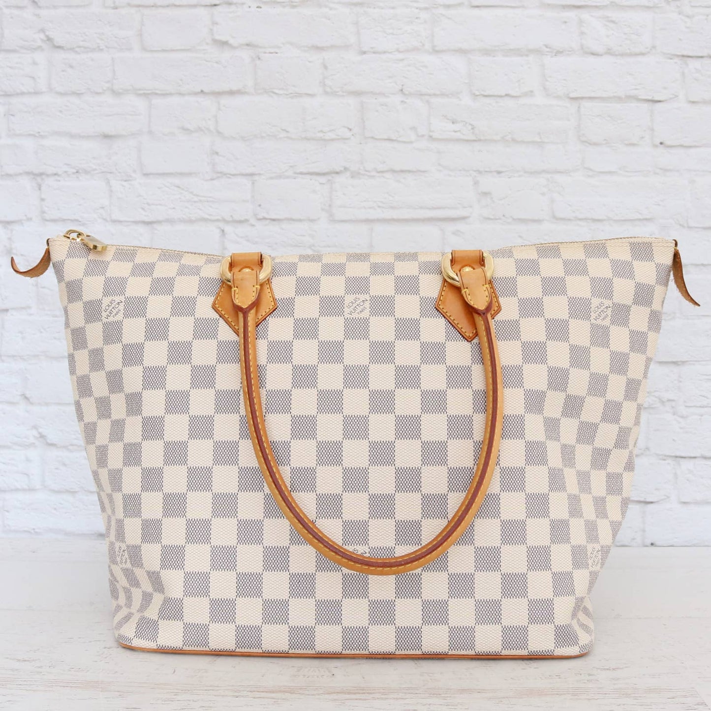 Louis Vuitton Saleya MM Damier Azur Tote