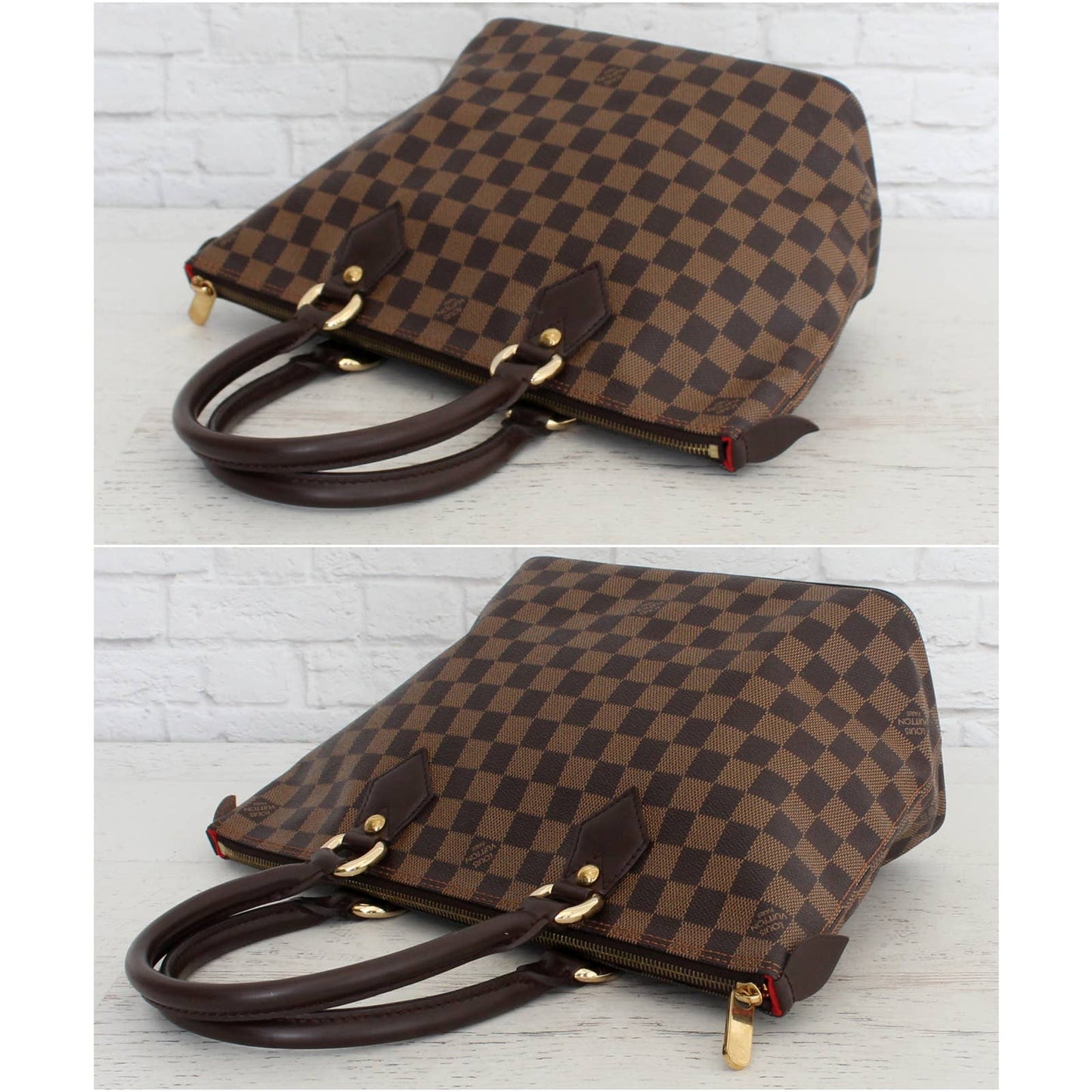 Louis Vuitton Saleya PM Tote Damier Ebene Small Bag