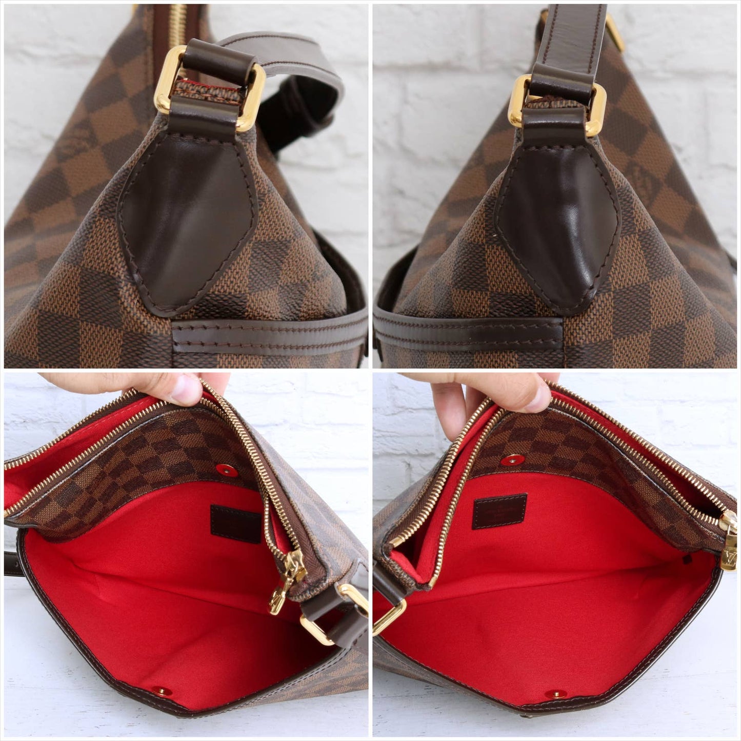 Louis Vuitton Bloomsbury PM Crossbody Damier Ebene