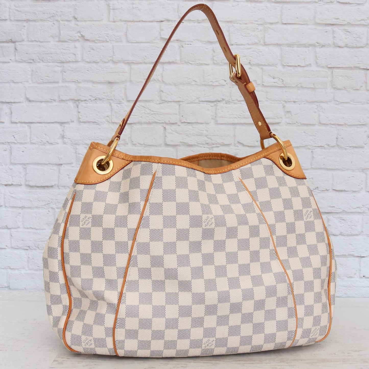 Louis Vuitton Galliera PM Damier Azur Shoulder Bag