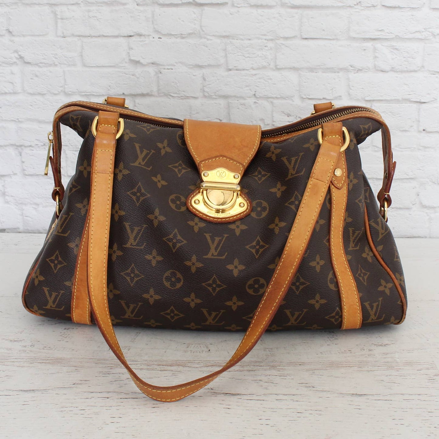 Louis Vuitton Stresa PM Shoulder Bag Monogram