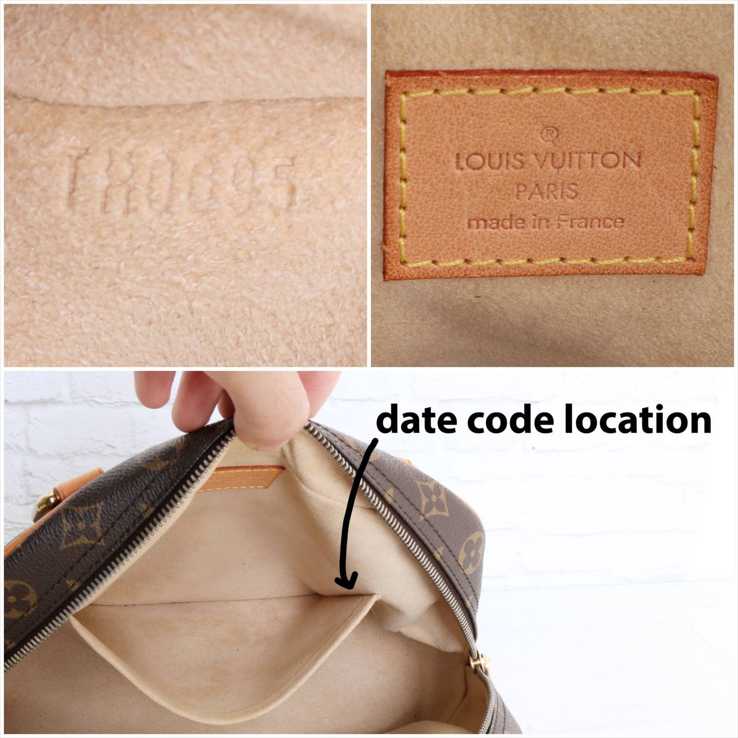 Louis Vuitton Manhattan PM Monogram Satchel