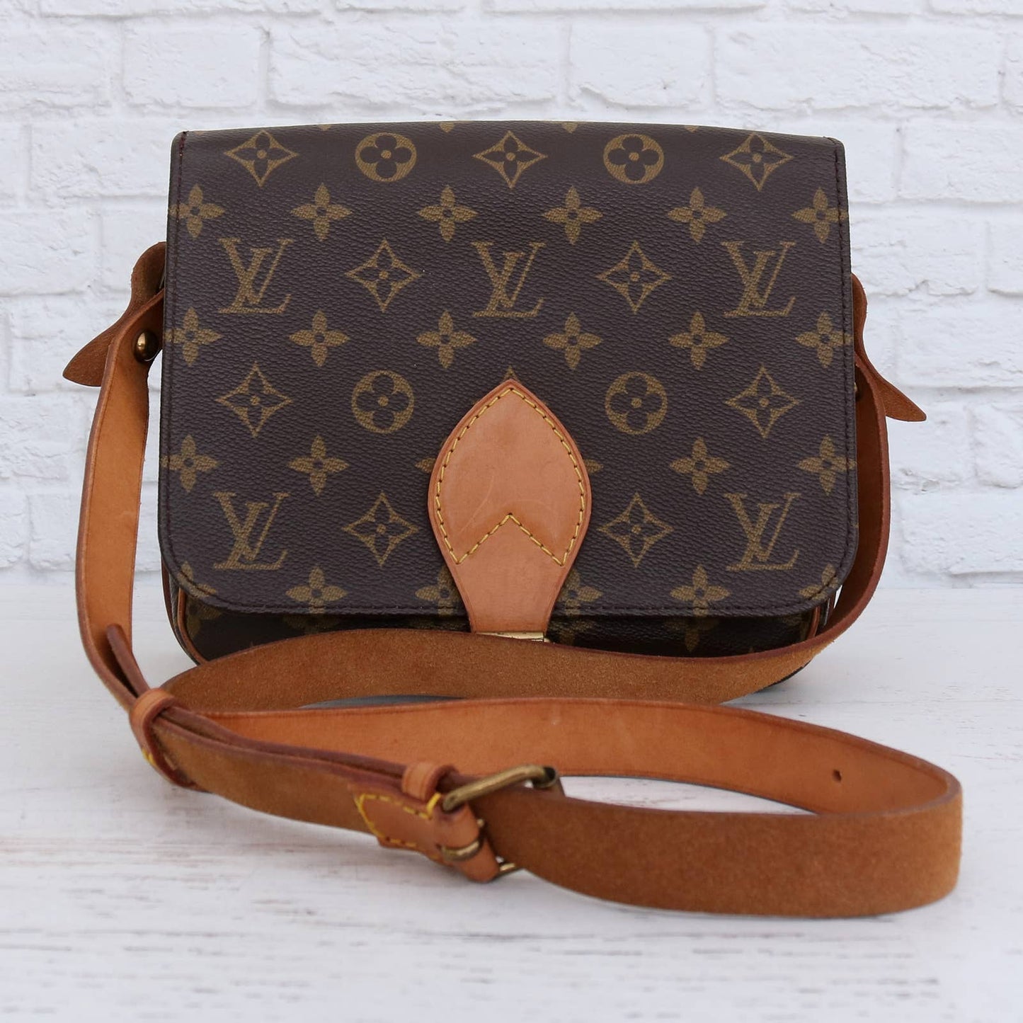 Louis Vuitton Cartouchiere MM Monogram Crossbody & Shoulder Bag