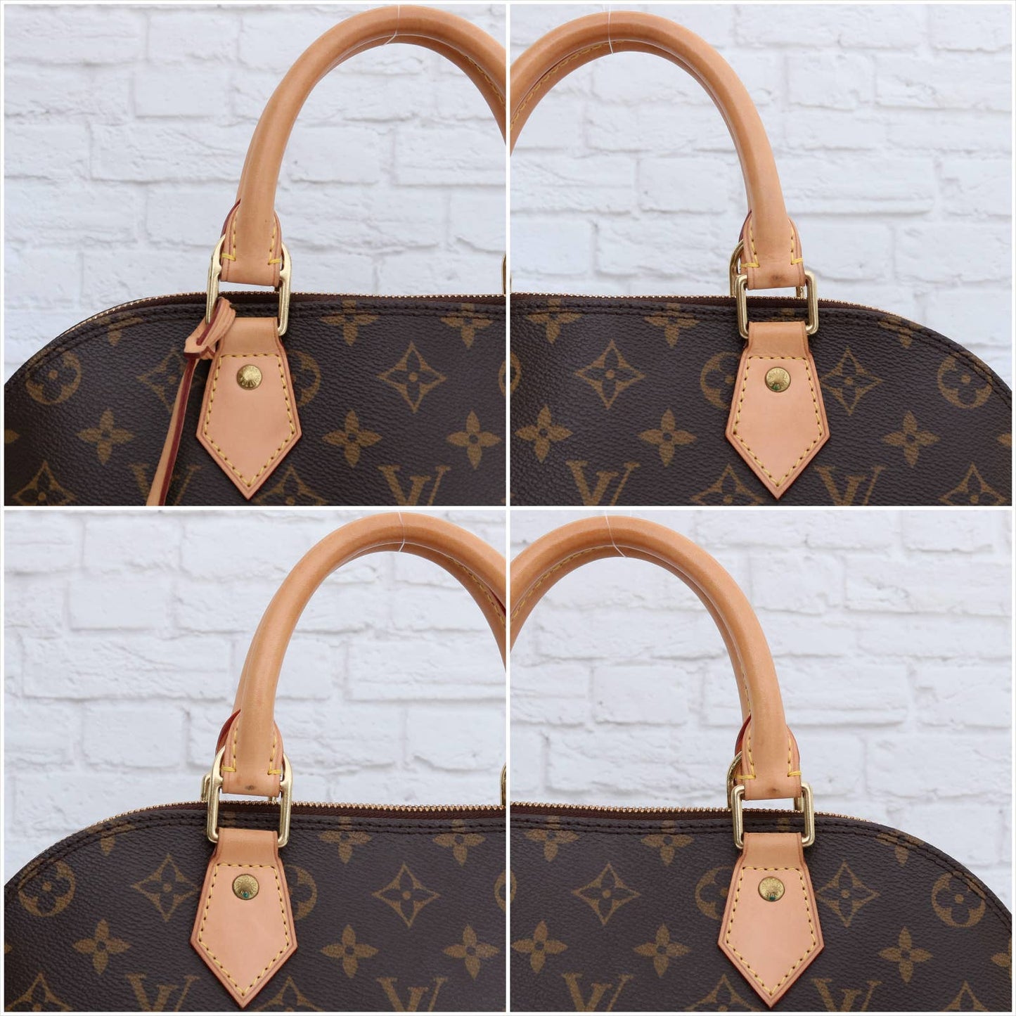 Louis Vuitton Alma PM Monogram Satchel Dust Bag & Box