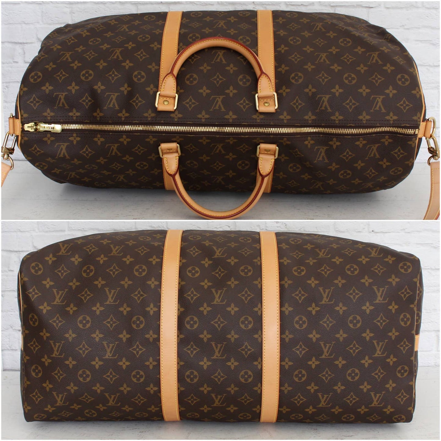 Louis Vuitton Keepall 60 Bandouliere Monogram Duffle