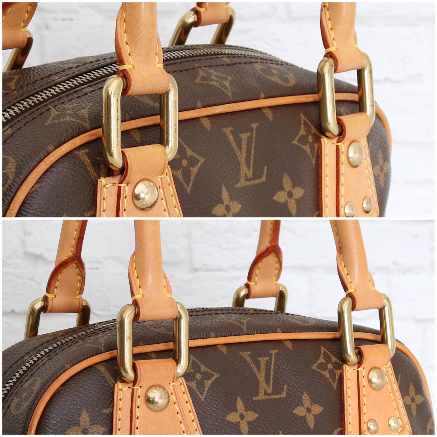 Louis Vuitton Manhattan PM Monogram Satchel