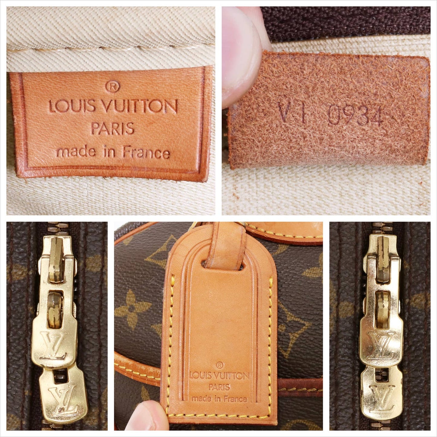 Louis Vuitton Deauville Monogram Satchel