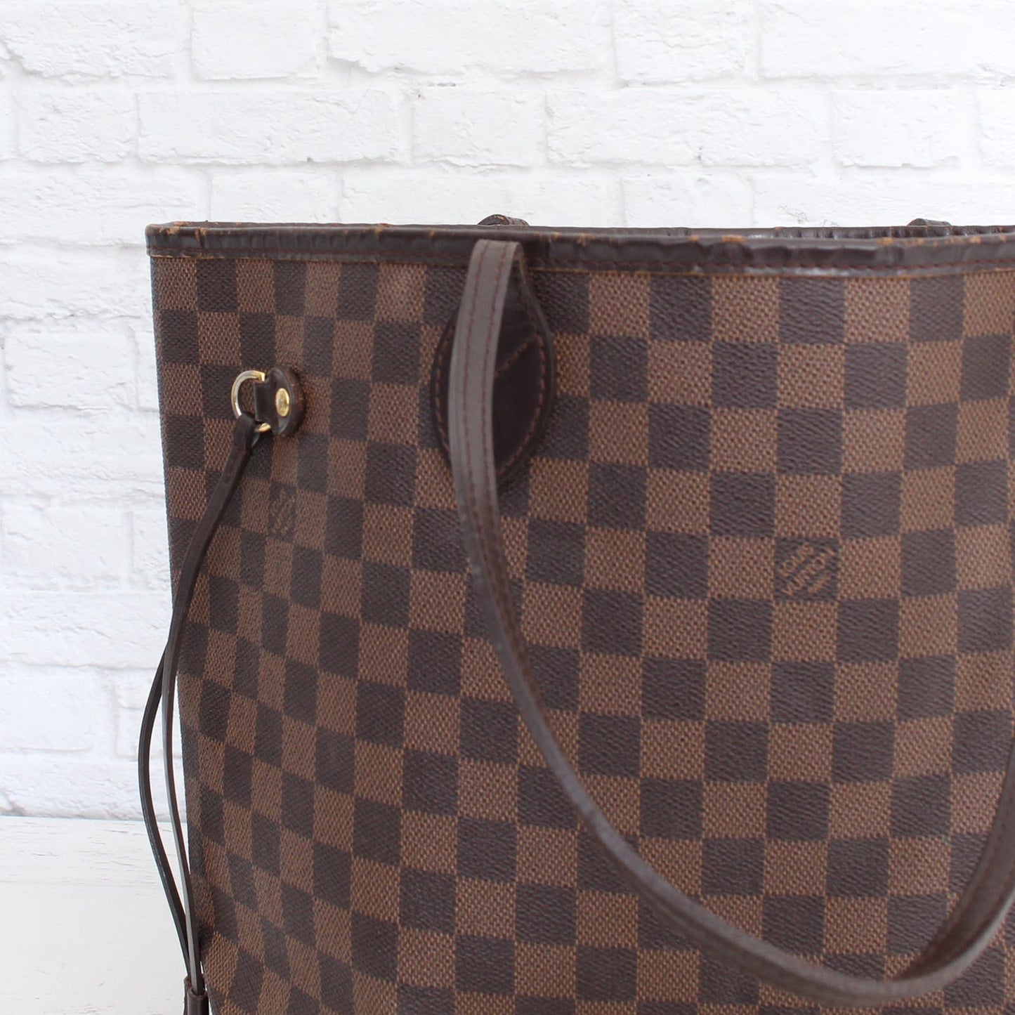 Louis Vuitton Neverfull MM Damier Ebene Tote