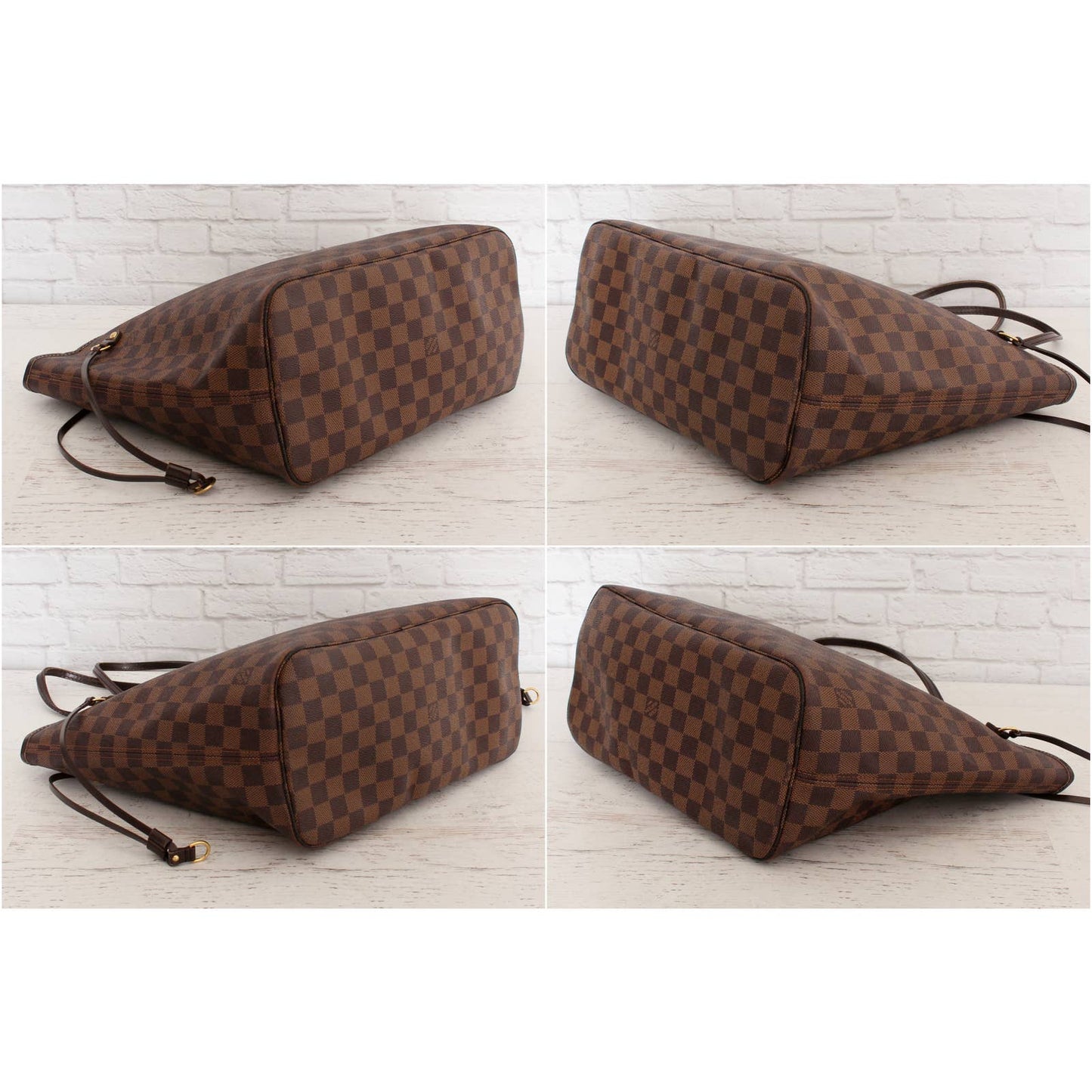 Louis Vuitton Neverfull MM Damier Ebene Tote