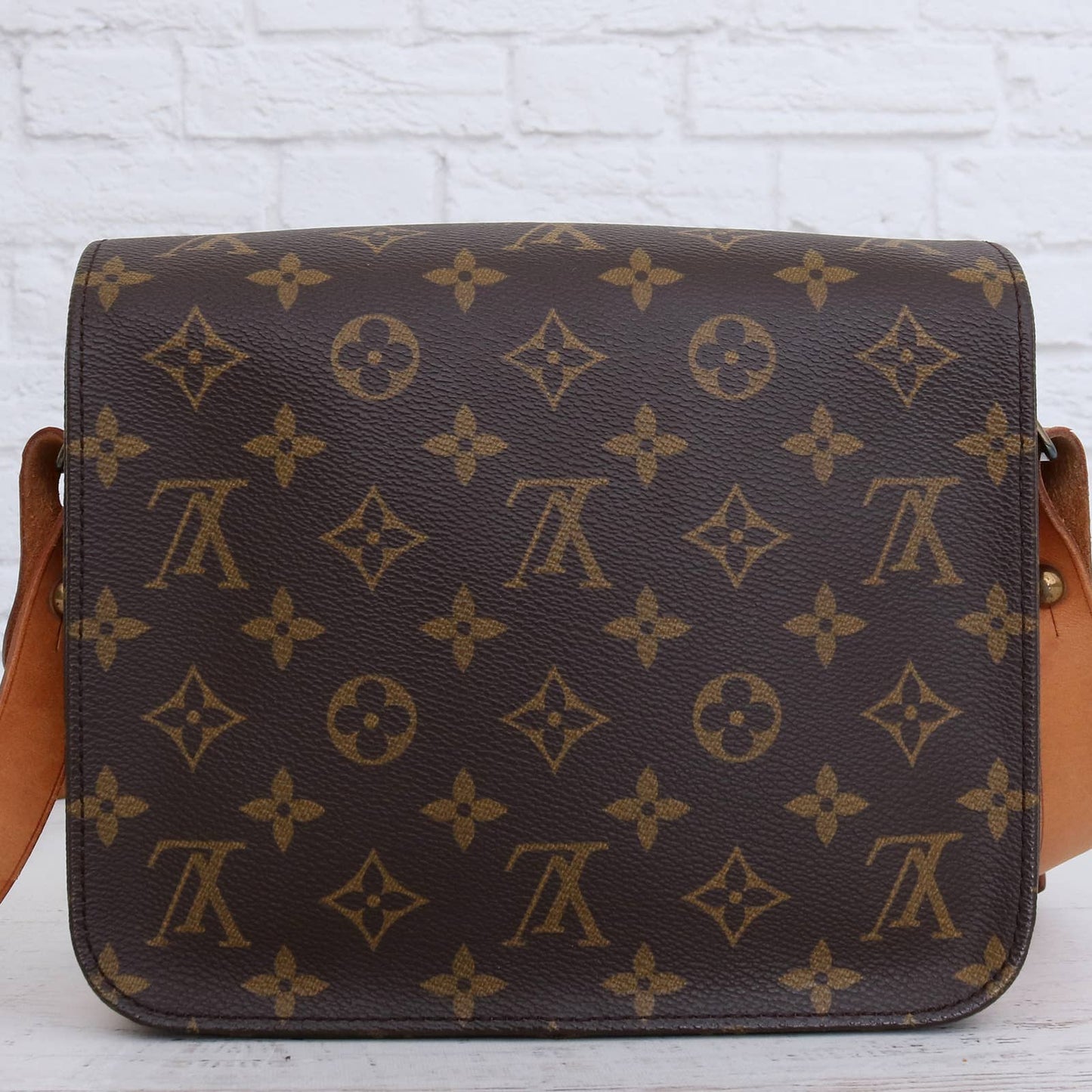 Louis Vuitton Cartouchiere MM Monogram Crossbody & Shoulder Bag