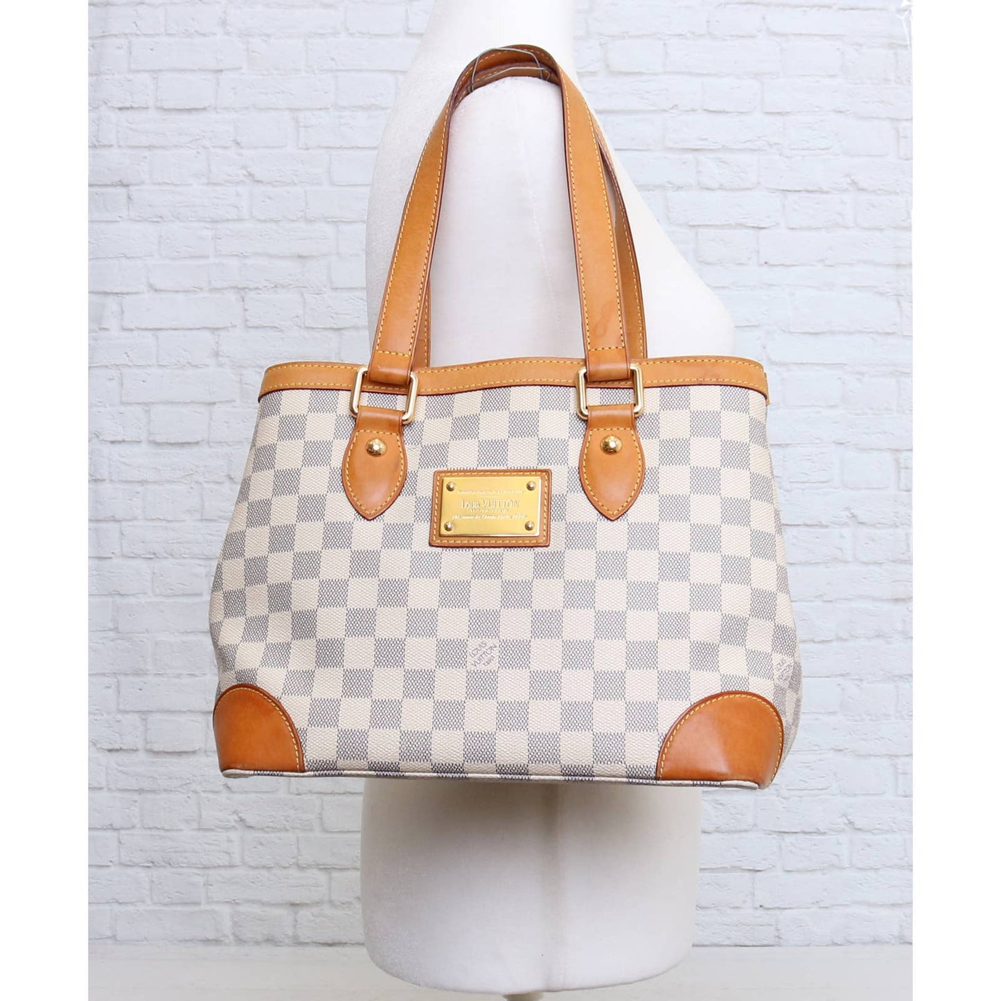 Louis Vuitton Hampstead PM Damier Azur Tote