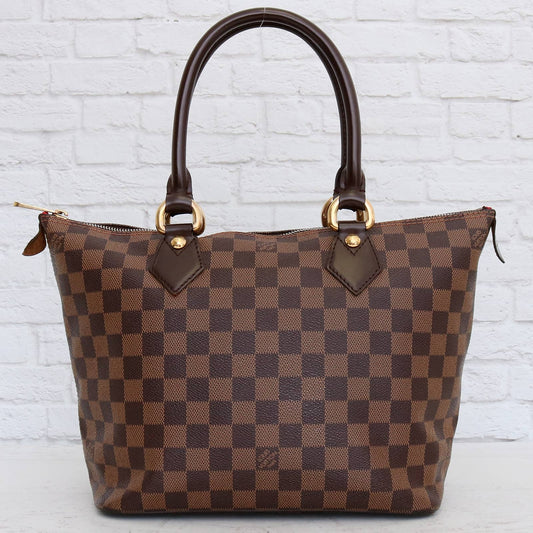 Louis Vuitton Saleya PM Damier Ebene Tote