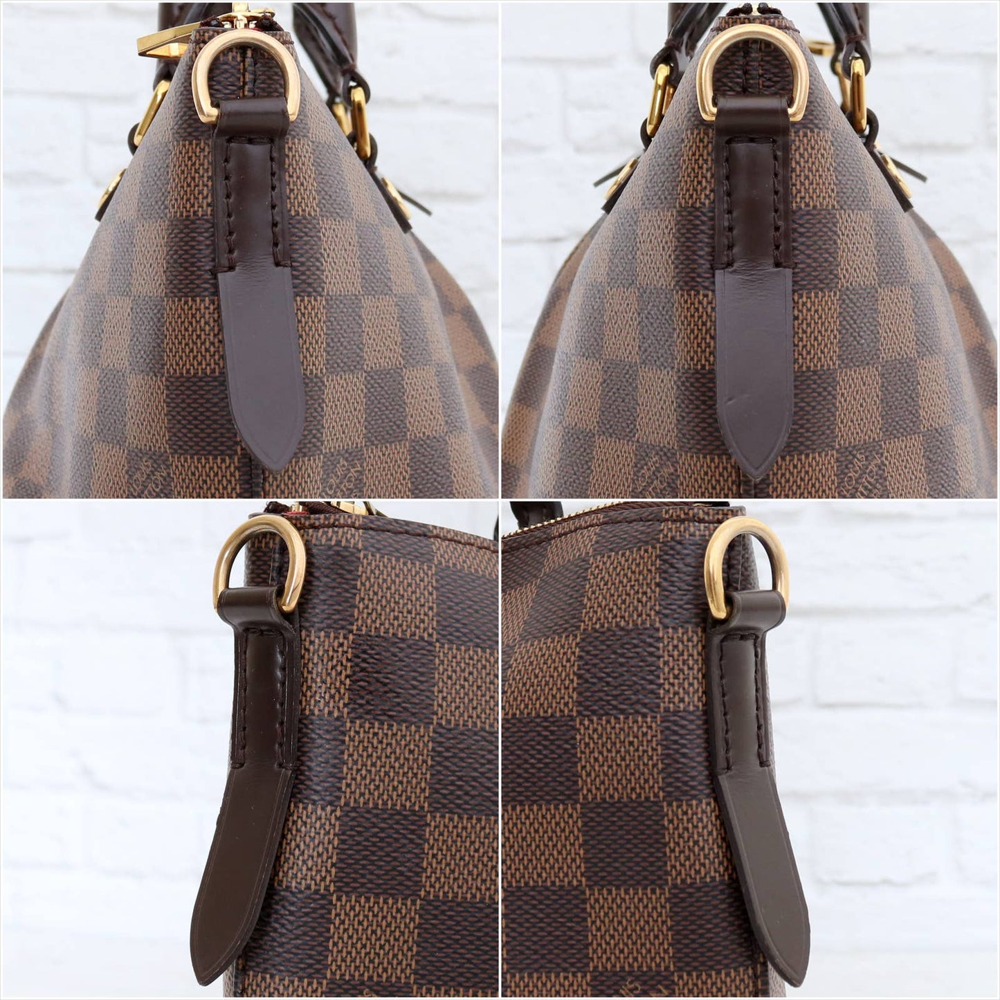 Louis Vuitton Siena PM Damier Ebene Satchel