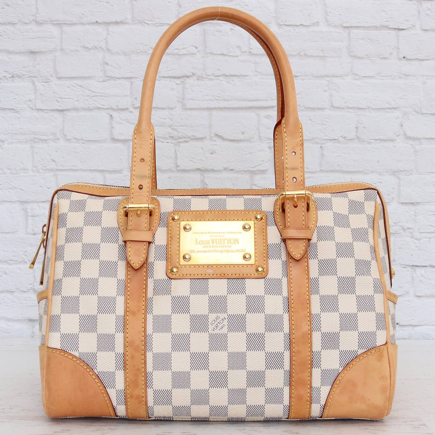 Louis Vuitton Berkeley Damier Azur Tote