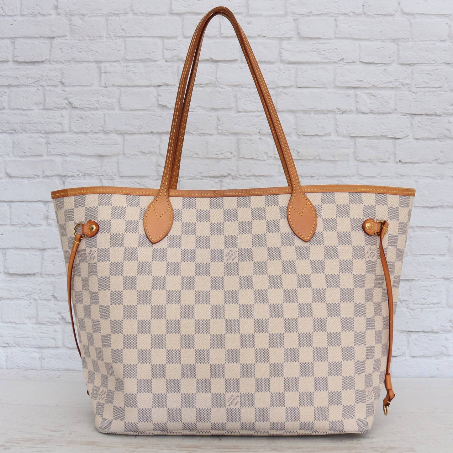 Louis Vuitton Neverfull MM Damier Azur Tote