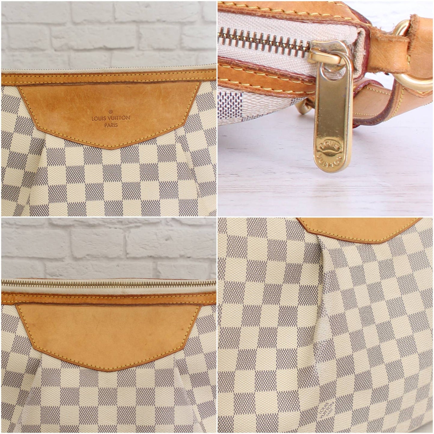 Louis Vuitton Siracusa MM Damier Azur Crossbody