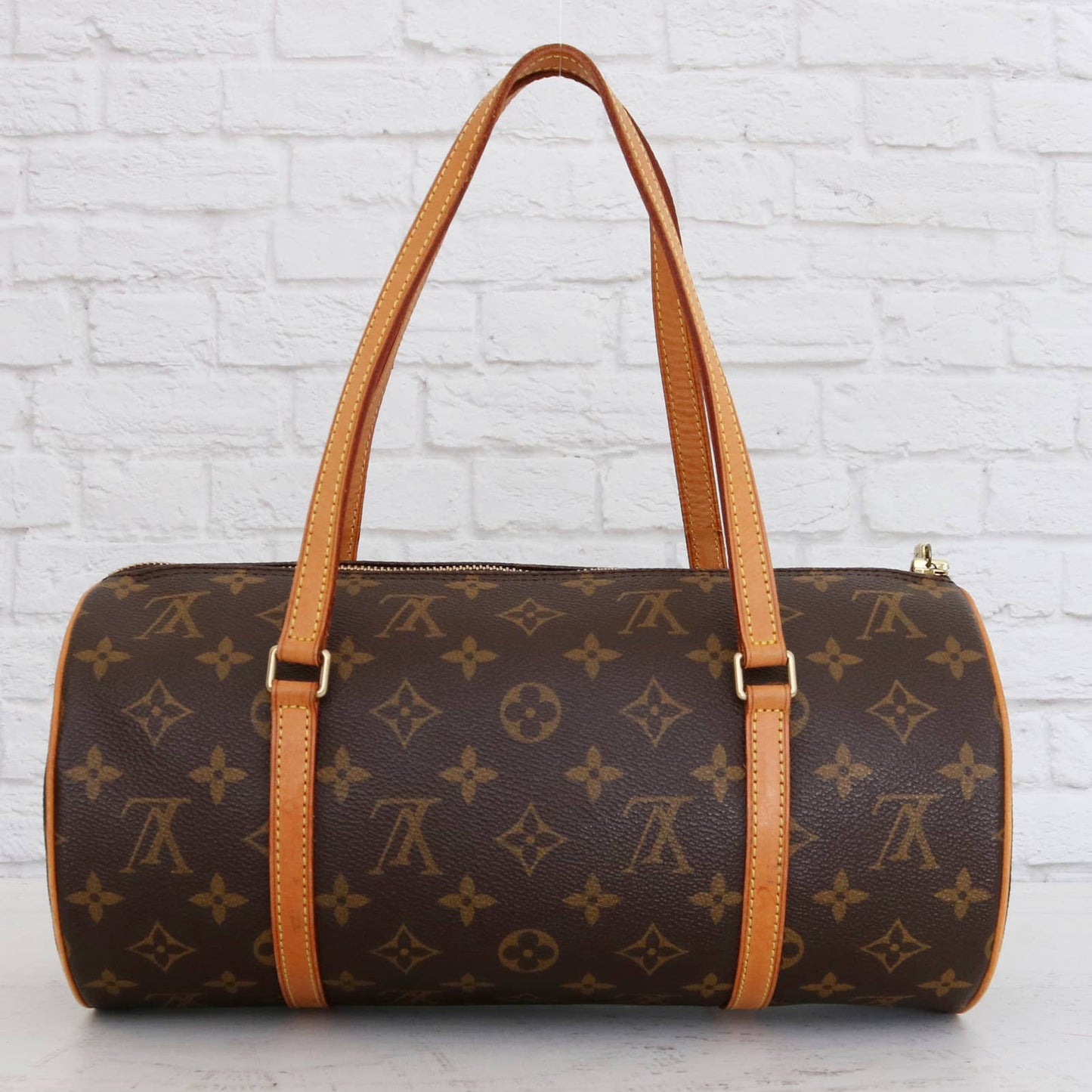 Louis Vuitton Papillon 30 Monogram Satchel