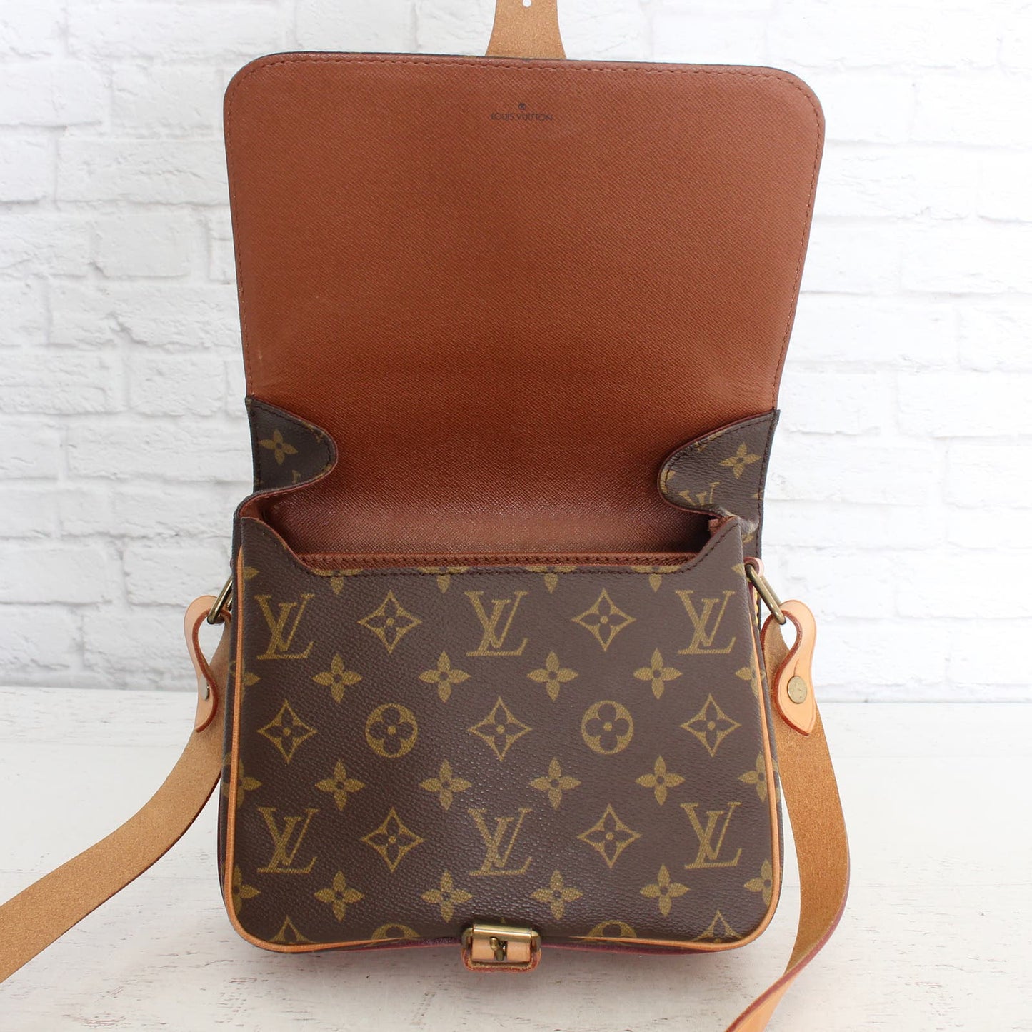 Louis Vuitton Cartouchiere MM Monogram Crossbody