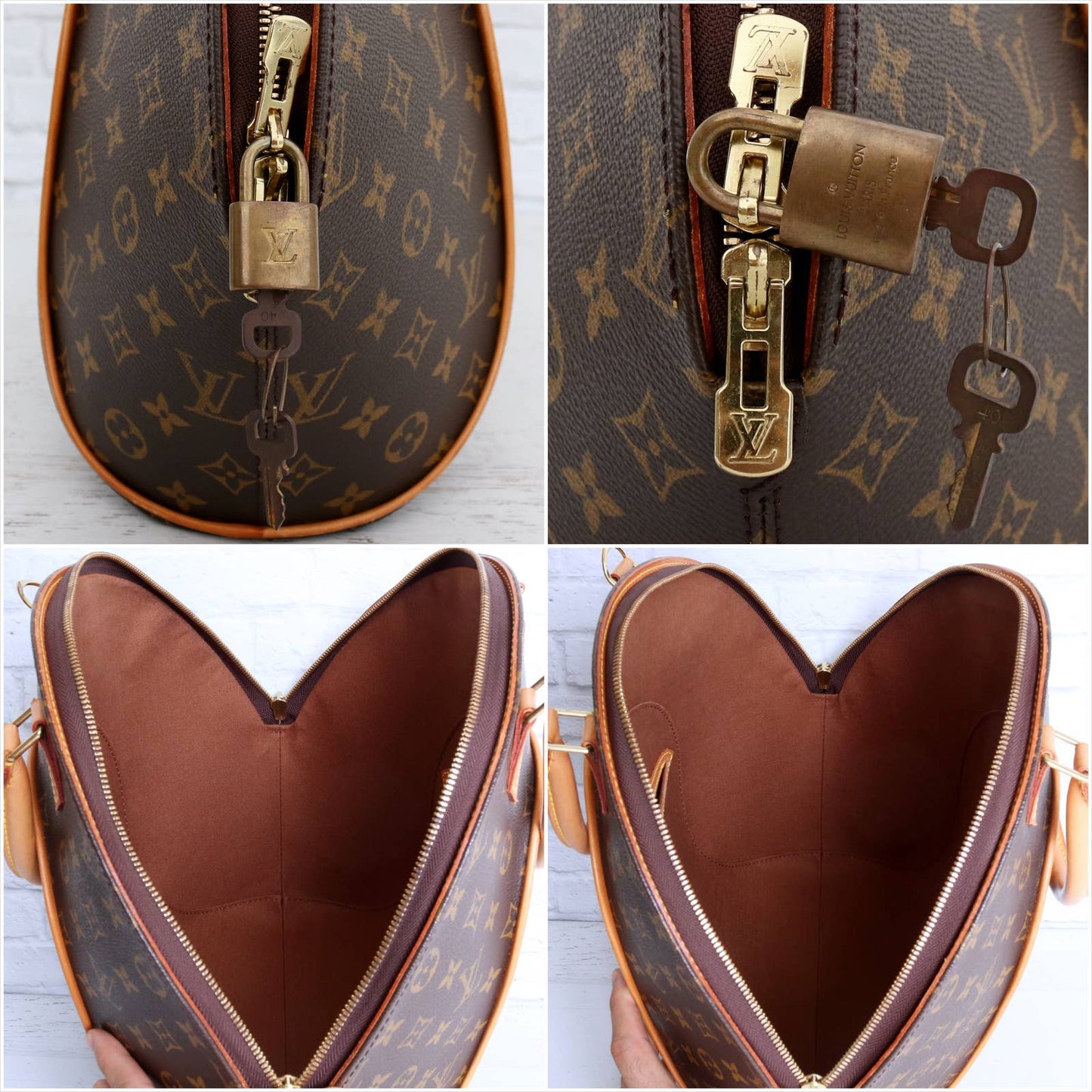 Louis Vuitton Ellipse MM Monogram Satchel