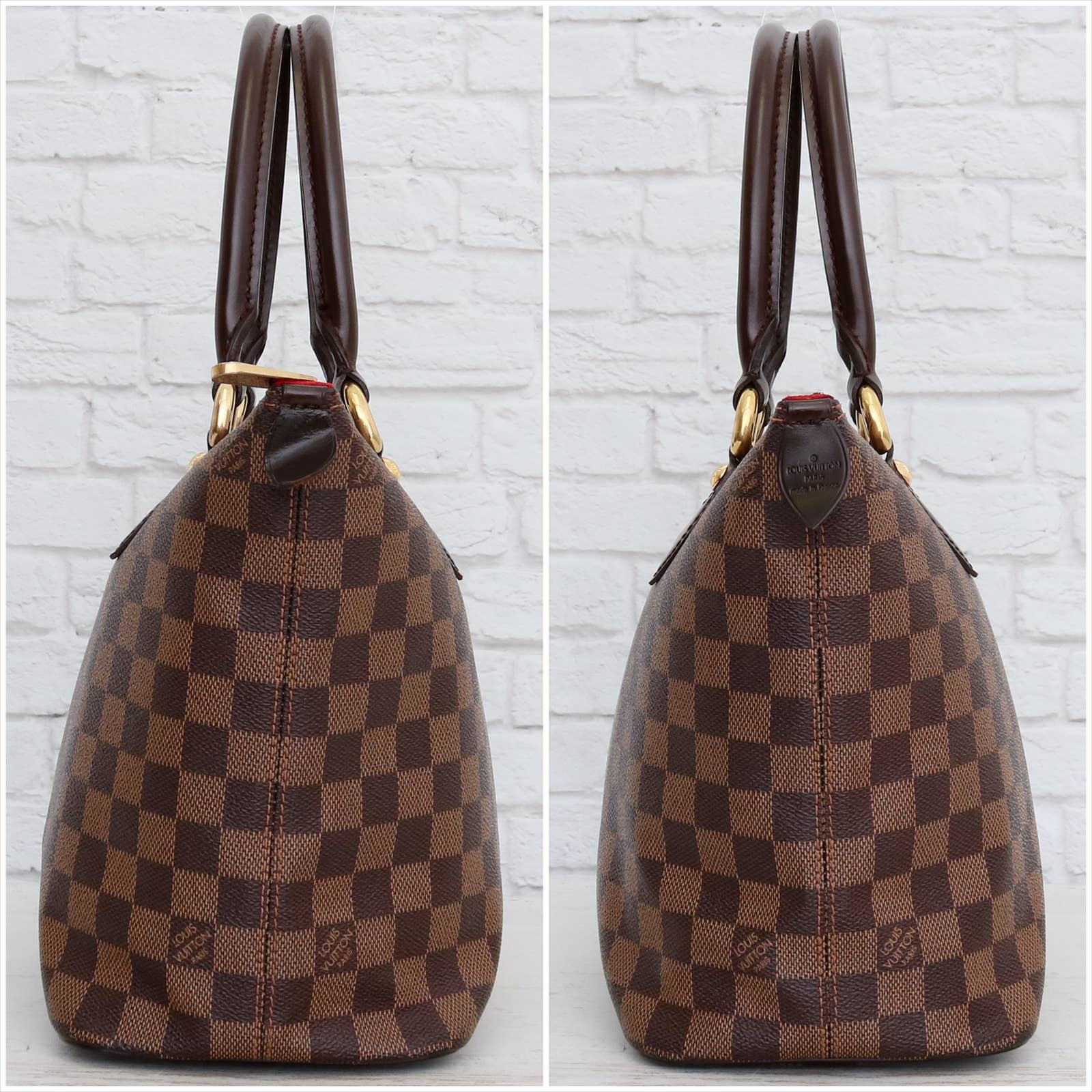 Louis Vuitton Saleya PM Tote Damier Ebene Shoulder Bag Handbag Leather –  brandedmoda