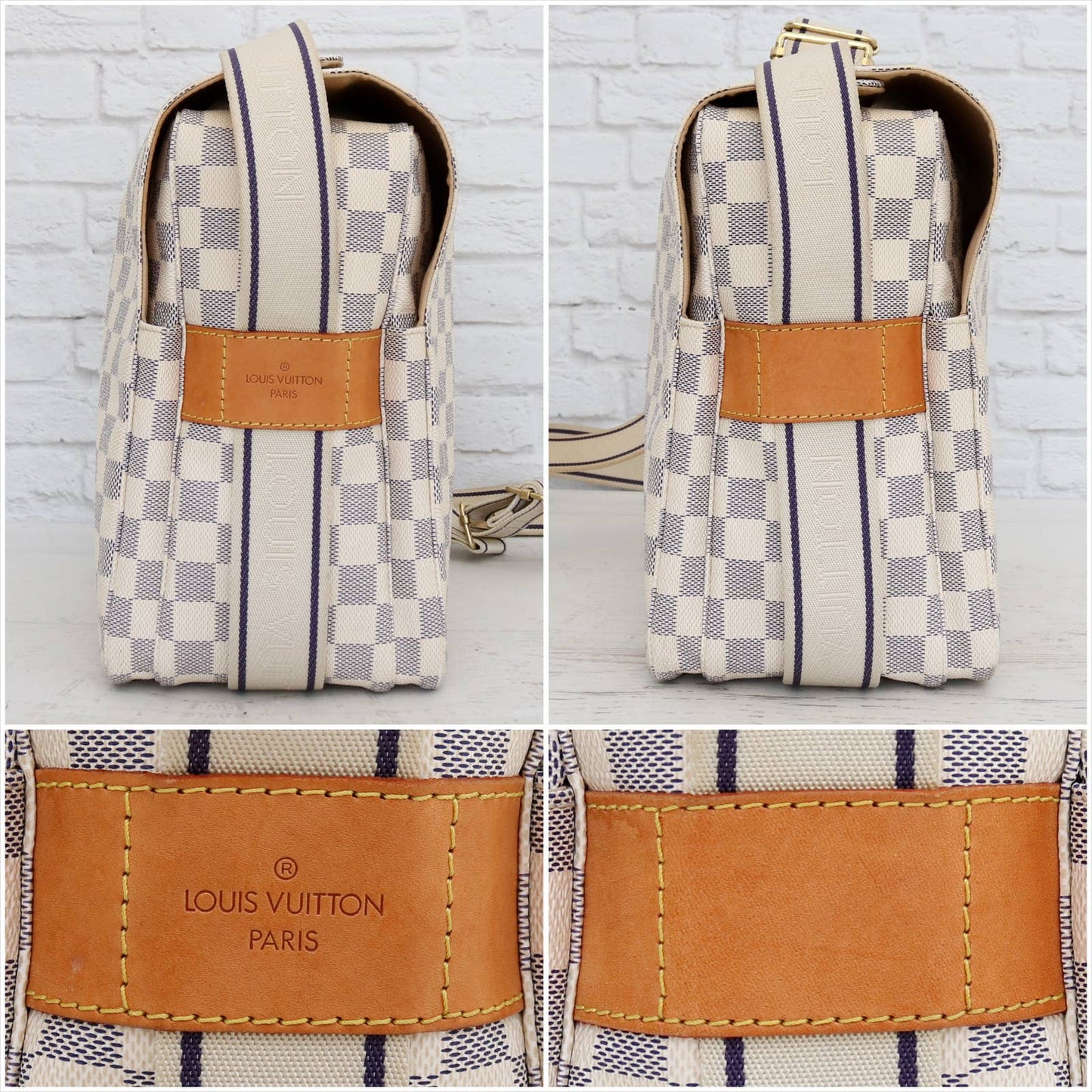 Louis Vuitton Naviglio Damier Azur Crossbody